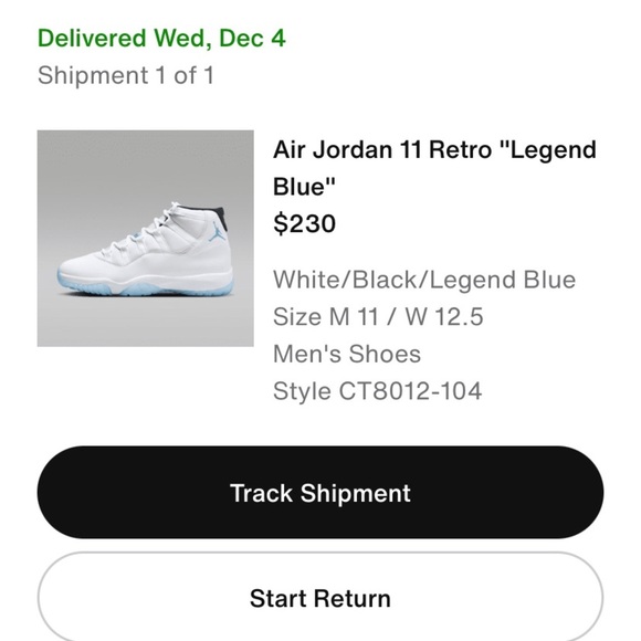 2024 Air Jordan 11 Retro “Legend Blue” - Picture 3 of 10